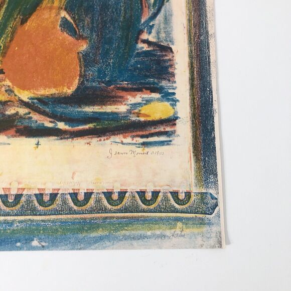 Jeanne Moment Art Print Reed College Oregon Still Life 1950 - Picture 9 of 15